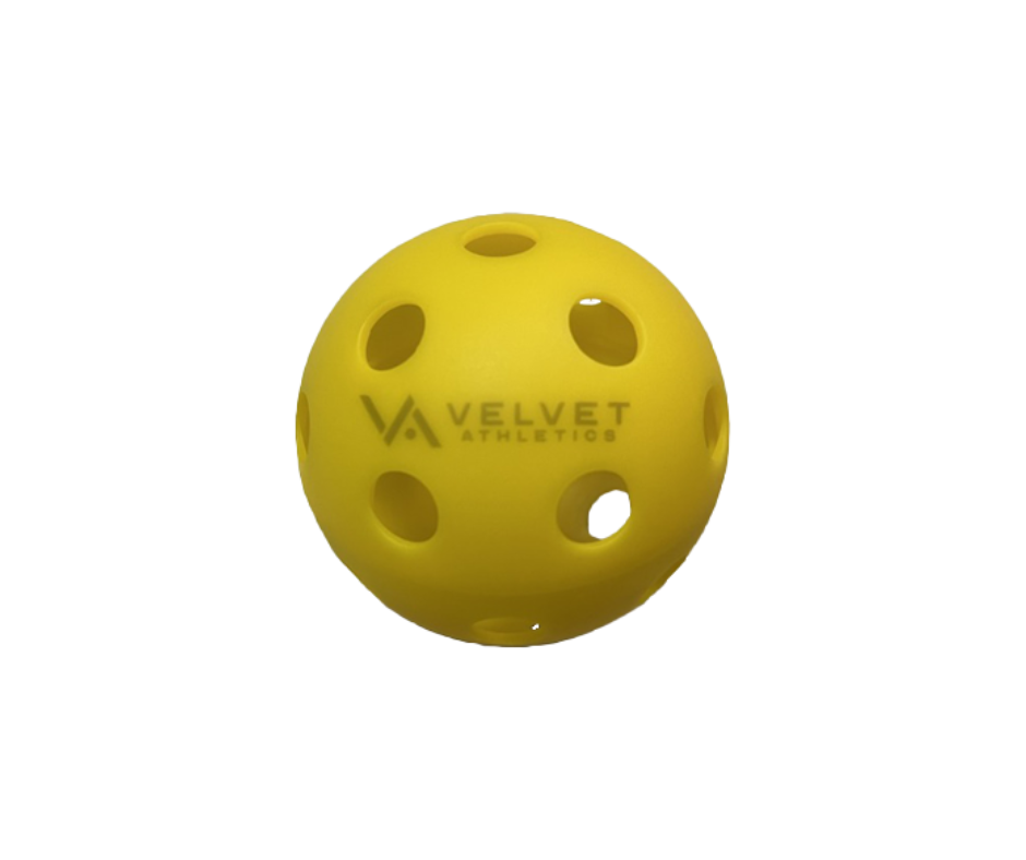 Velvet Athletics Indoor Pickleball - 6 Pack